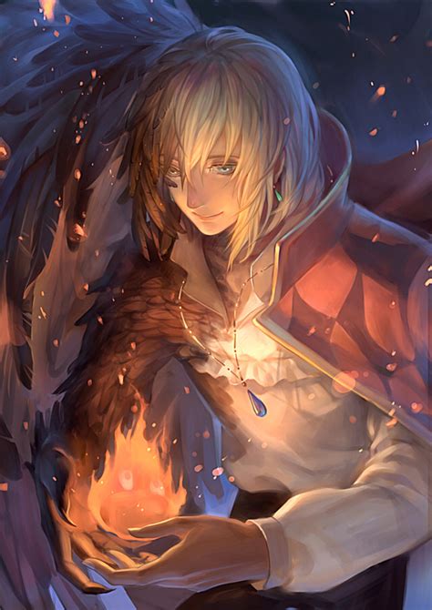 Howls moving castle fan art. Howl - Howl's Moving Castle Fan Art (41598970) - Fanpop