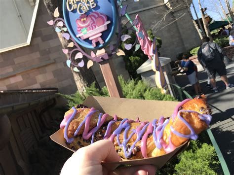 The classic cheshire cat tail treat is back at the magic kingdom and we had to give it a taste! The Best Snacks at Disney World - Mickey Chatter