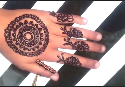 Latest gol tika mehndi design 2017 videos. Back hand Eid Gol Tikki mehndi design in 2020 | Mehndi designs for hands, Mehndi designs, Back ...