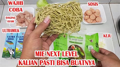 Jika rasa lapar datang, sering kali kita langsung memikirkan mie instan yang. MEMASAK LEMONILO MIE SEHAT CAMPUR KUAH SUSU ULTRAMILK MIE NEXT LEVEL... WAJIB COBA... - YouTube