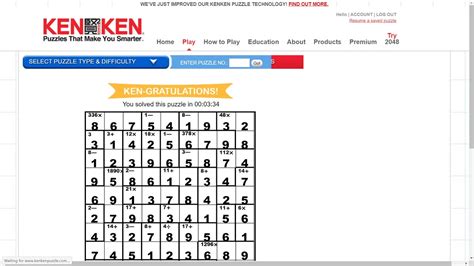 I will show you how to make a custom puzzle. KenKen Daily Challenge 2020-05-27 - YouTube