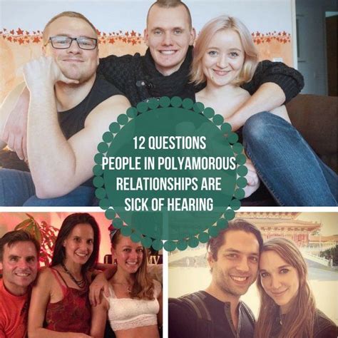 12 Questions People In Polyamorous Relationships Are Sick ...