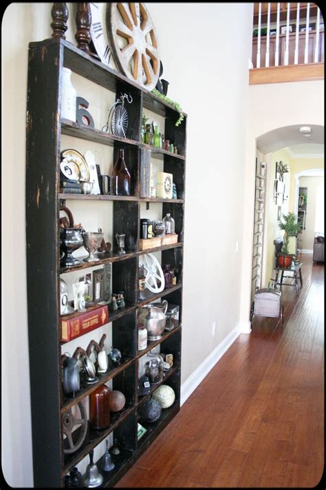 Sometimes, you just need a coat. Shallow Book Shelves for the Hallway. August 2014 Cottage ...