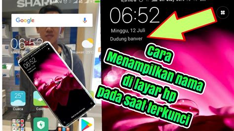 Jika ada yang ingin ditanyakan seputar tutorial ini, anda dapat bertanya. Cara menampilkan nama di layar pada saat terkunci hp ...
