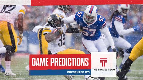 The official source for information about purchasing tickets to pittsburgh steelers games, including join us at home this season by purchasing individual game tickets from the pittsburgh steelers official ticket sources: NFL analysts' game predictions | Bills at Steelers in Week 15