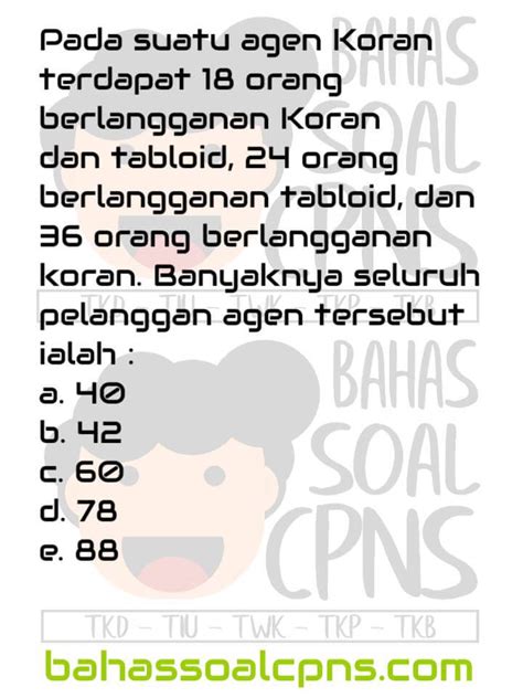 Soal akm di asesmen nasional 2021 akan sangat berbeda dengan soal un, lho. Himpunan Diagram Venn Banyak Numerik Berhitung Matematika ...