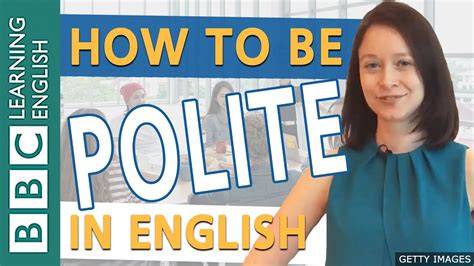 Doctor who, top gear, sherlock, and many more! BBC English Masterclass: Being polite - how to soften your ...