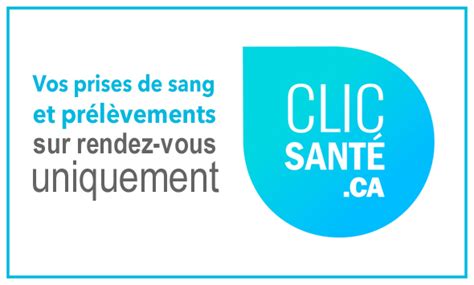 A new online appointment system, clic santé, allows you to make appointments at muhc test centres. Prises de sang et prélèvements | CIUSSS de l'est-de-l'Île-de-Montréal