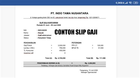 Bagaimana cara pengiraan hibah tahunan th? Contoh Slip Gaji Malaysia Excel - Guru Paud