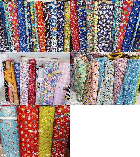 July 8 at 3:37 pm ·. Jual Bahan Kain Catra Piyama Baju Tidur Kemeja Anak Sprei ...