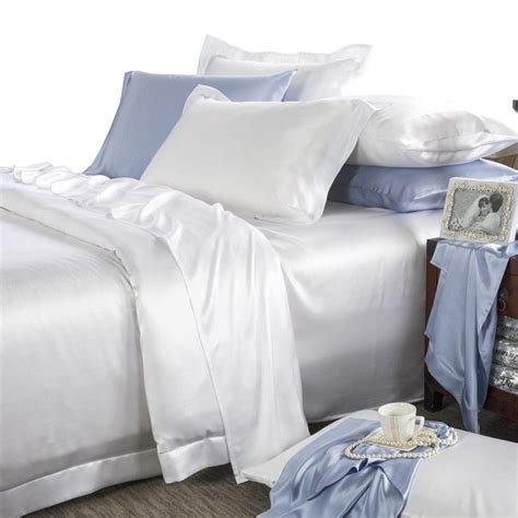 If you like your silk sheets soft and smelling nicely, wash. Silk wedding bedding and pillowcases. Something blue ...