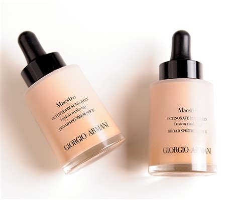 Elegance is not about being noticed, it's about being remembered. Giorgio Armani Maestro Foundation Review, Photos, Swatches