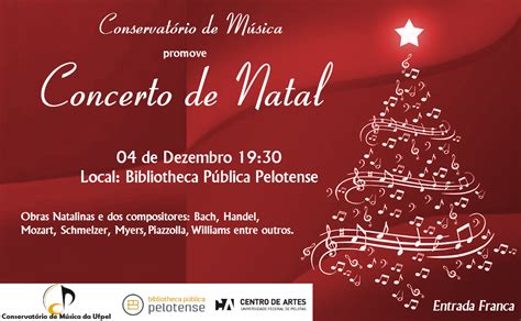 Feliz natal para todos, e que todos tenham um ótimo natal e ano novo, se inscreve aí no canal aí. Coordenação de Comunicação Social » Conservatório de Música realiza Concerto de Natal