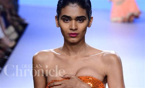 These things happen, but rarely are they this entertaining. Lakme Fashion Week day two marred with wardrobe malfunction
