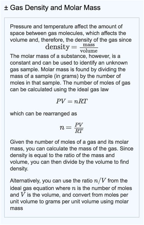 Click or press the calculate button. How To Find Density Of A Gas Given Temperature And Pressure