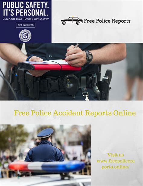 Actual police report or just emergency call? Get crash free reports online with Free Police Accident ...