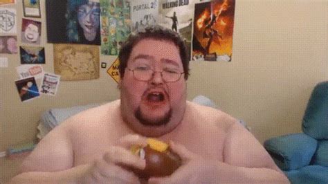 The speaker consoles him that they will be fine. Fat Guy Eating GIF - Find & Share on GIPHY