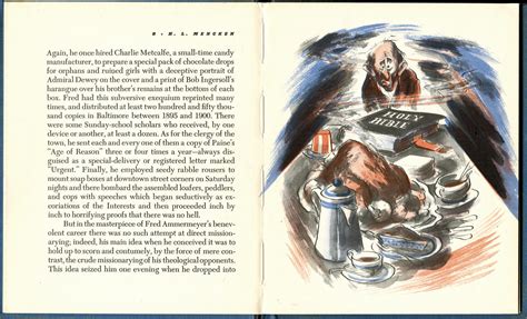 Mencken was an early booster of joseph conrad in america, published a couple of short stories by james joyce, and helped in 1923, mencken's and nathan's influence peaked with the founding of the american mercury. Hairy Green Eyeball 3: Christmas greetings from HGE, and a ...