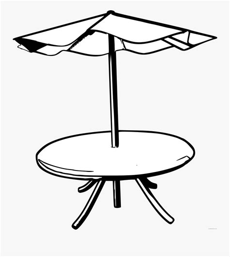 To get more templates about posters. Clipart Umbrella Drawing - Patio Table With Umbrella ...