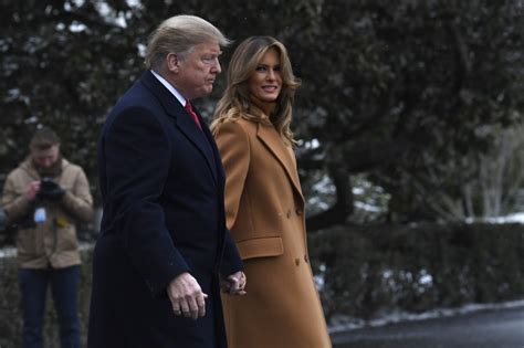 This is my camel bucket bag. Fashion Notes: Melania Trump Escapes Deep Freeze in ...
