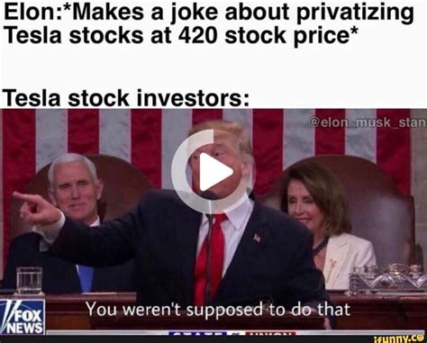 Tesla has earned $1.41 a share so far this year. Elon:*Makes a joke about privatizing Tesla stocks at 420 ...