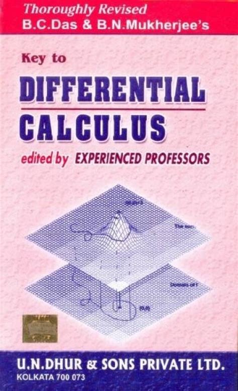 Introduction to calculus velocity and distance calculus without limits the velocity at an instant circular motion a review of trigonometry a thousand points of light computing in calculus. Solution Of Differential Calculus By Das And Mukherjee Pdf ...