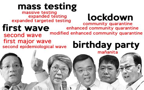 May 19, 2020 · ecq, mecq, gcq, mgcq: ECQ, GCQ, MECQ, first major wave, mañanita—the Duterte ...