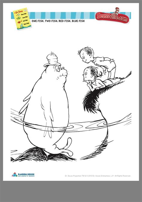 Anything rhyming goes with this unit! Pin by Inger McCormack on Library | Fish coloring page ...