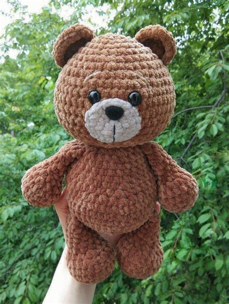 Amigurumi Crochet Pattern Stuffed Animal Crochet Bear Pattern Amigurumi ...