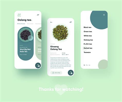 You can find golf courses in a clear list with descriptions and contacts, or on the map and make teetime reservation with an option of direct payment. Online tea store app concept on Behance