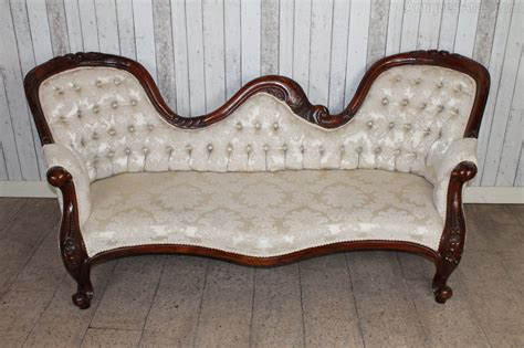 Maybe you would like to learn more about one of these? Victorian Style Mahogany Sofa Chaise Lounge - Antiques Atlas