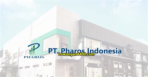 Pharos indonesia terus berkembang meliputi industri farmasi dan jaringan apotek, yang hingga saat ini termasuk dalam 6 besar perusahaan farmasi. Lowongan Kerja PT. Pharos Indonesia (Pharos Group) September 2019