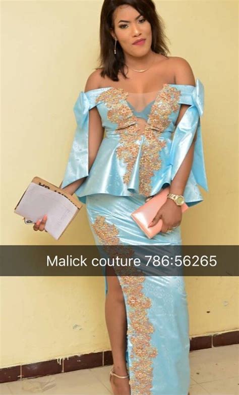 Bazin riche brodé, wax, brodé, teinture malienne, couture bazin du mali. Model Bazin 2019 Femme : Model En Bazin Chic Et Tendance ...