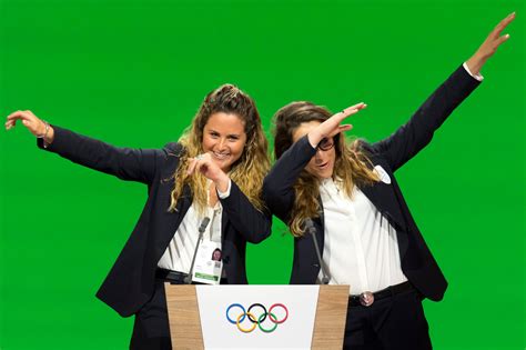 Click on the links for more information about each of the past games. PsBattle: Two athletes celebrate at the announcement of ...