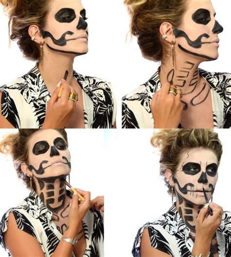 The horror dome provides the highest quality scary halloween costumes inspired by the greatest minds in horror. DIY Halloween Skeleton Makeup - Bath and Body