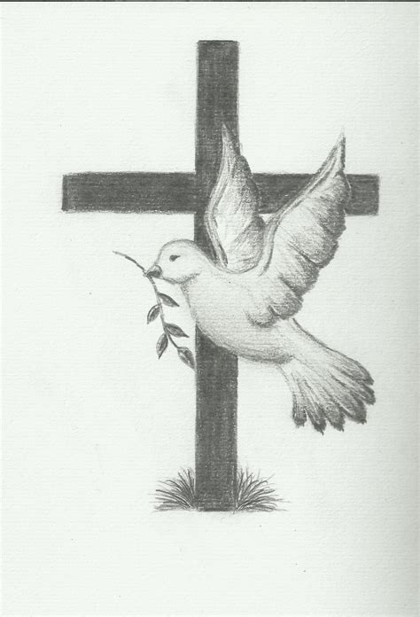 These techniques include hatching, cross hatching, random lines, and stippling. Drawing Pictures Of Crosses at PaintingValley.com ...