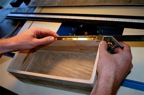 Piano hinges are a good, sturdy option for adding lids to boxes. Boxland: Work Stations and Boxing Tips #5: Mortising Piano ...