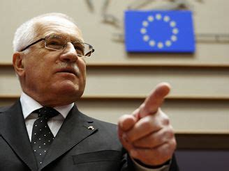 Místo vděčnosti za obranu českých zajmů další rýpanec. DOKUMENT: Projev prezidenta Klause v Evropském parlamentu - iDNES.cz
