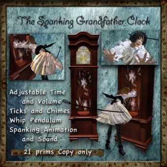 When shipping a grandfather clock, there are two you can hire a grandfather clock shipping company to build one, or ask your movers. Second Life Marketplace - The Spanking Grandfather Clock