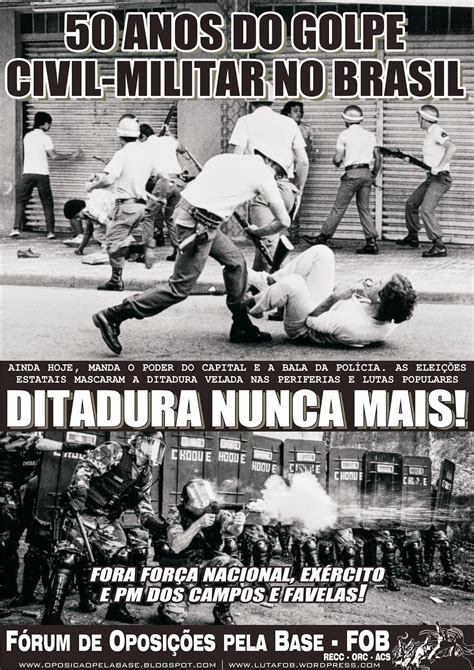 Esse é uma forma de ditadura que provavelmente nunca foi de fato um bom exercício para compreender a diferença entre ditadura e totalitarismo é olhar para suas formas. Oposição Combativa, Classista e Independente: DITADURA NUNCA MAIS!