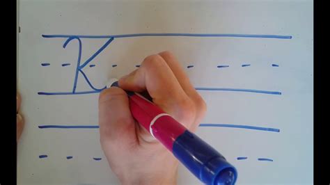 How do you write k in cursive? Capital Cursive H and K - YouTube