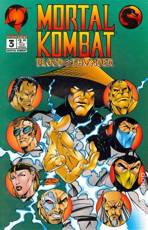 Or perhaps you all own the complete malibu comics collection already? Mortal Kombat Blood & Thunder #3 | Mortal kombat art