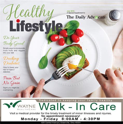 Healthy Lifestyle July 2019 - Daily Advocate