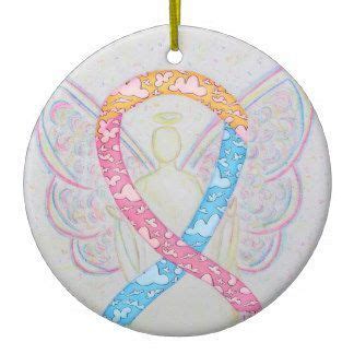 Central dupage hospital is well known health center for orthopaedics. CDH Awareness Ribbon Angel Art Ornaments | Awareness ...