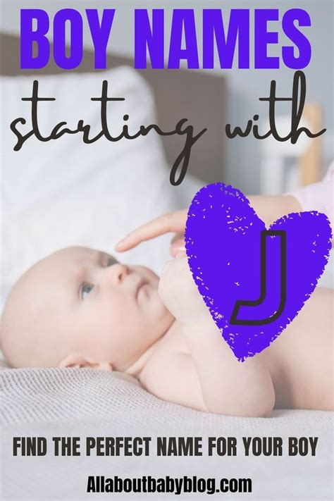 Baby name encyclopedia from the baby name wizard: Baby boy names starting with J | Baby boy names, Boy names ...