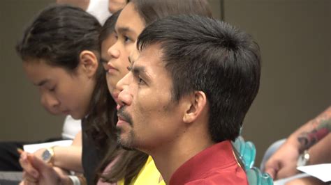 He said he and his family have been living here since 2011. Manny Pacquiao & Wife Jinkee At Bible Study 48 Hours To ...