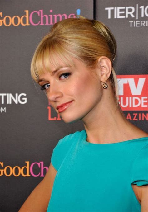 Beth behrs hairstyles, haircuts and colors. Updo with bangs | Beth behrs, 2 broke girls, Beth