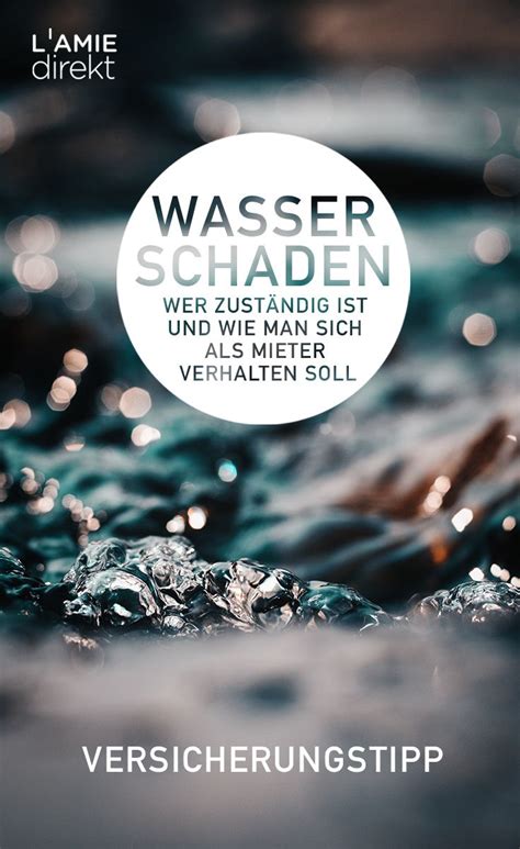 Beeinträchtigt der wasserschaden auch nachbarn, ist für diese kosten die haftpflichtversicherung des mieters zuständig. Wasserschaden: Was tun? Eine praktische Checklist ...