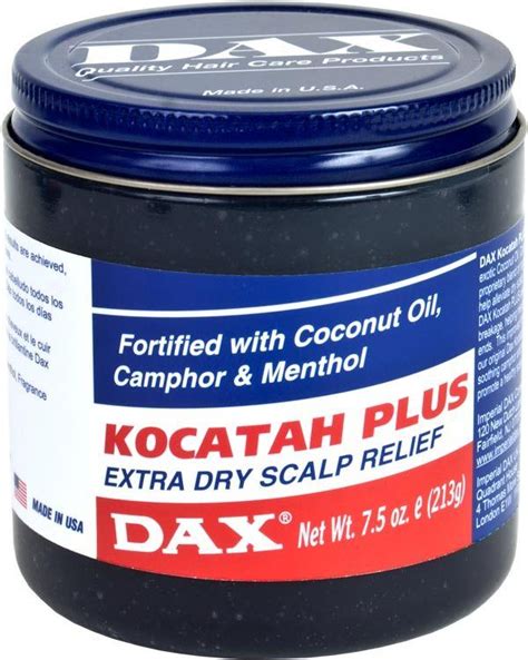 Coconut oil is one of the few substances that can actually penetrate the hair follicle. DAX Kocatah Plus - DAX Hair Care | Coconut oil hair ...