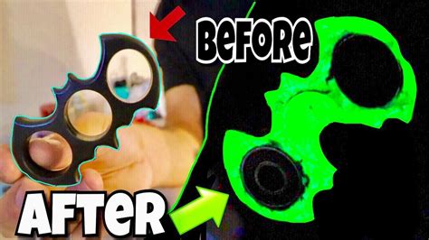 We physically print every logo on the fidget spinners caps to make it look and feel professional and long lasting. AWESOME GLOWING CUSTOM FIDGET SPINNER TOY! - YouTube